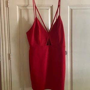 TOBI red formal/cocktail dress